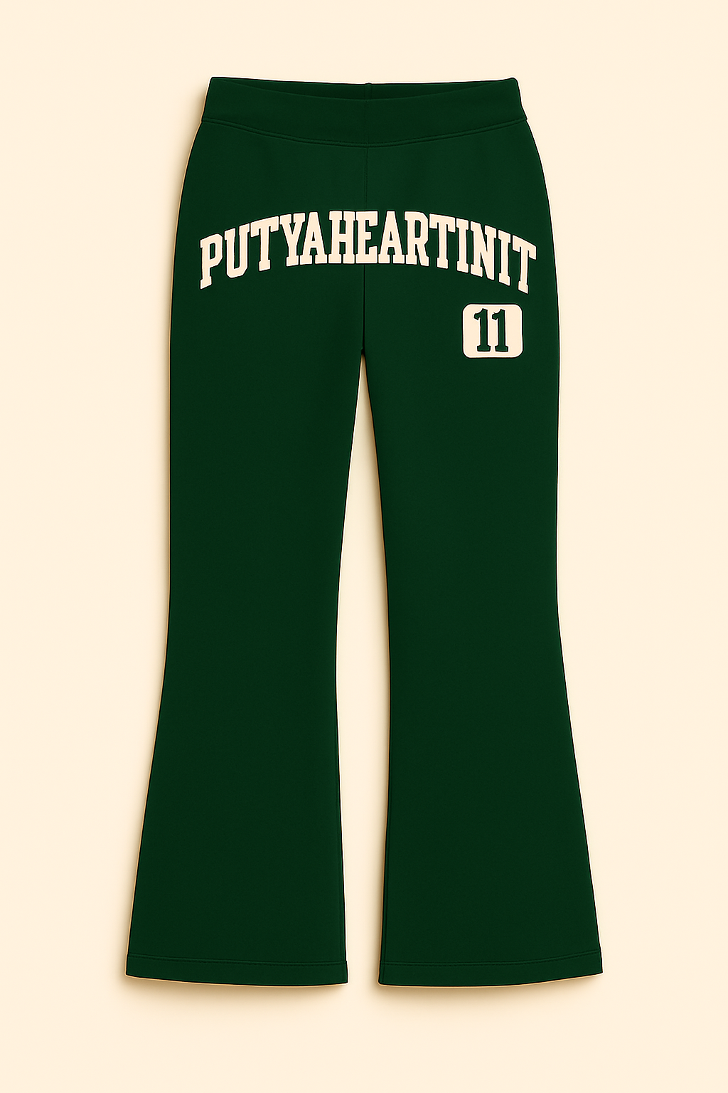 Flare Pants Green